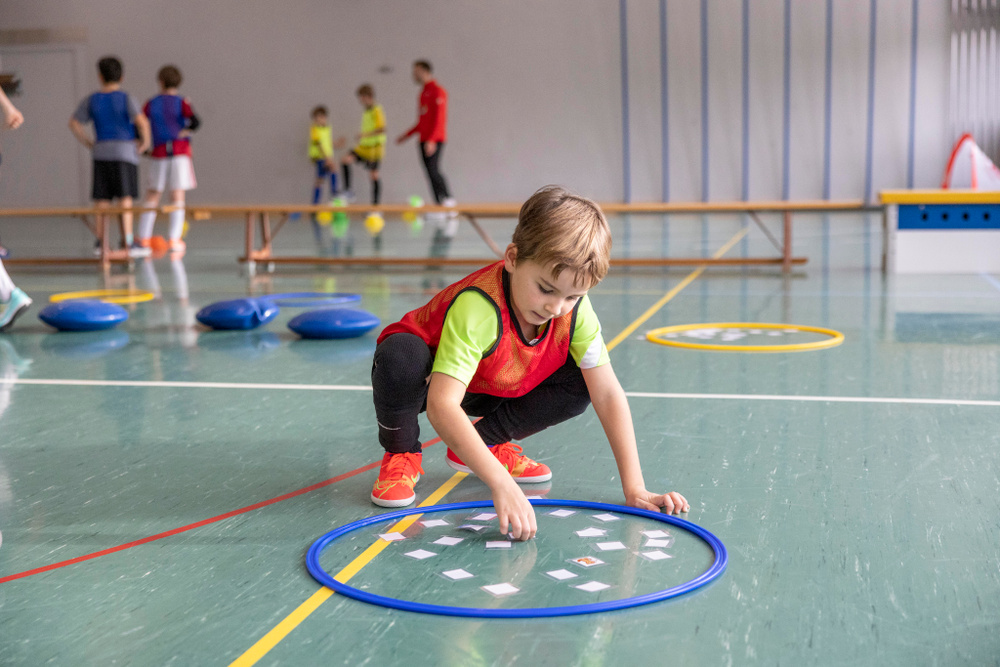 Kinderfussball – Training In Der Halle